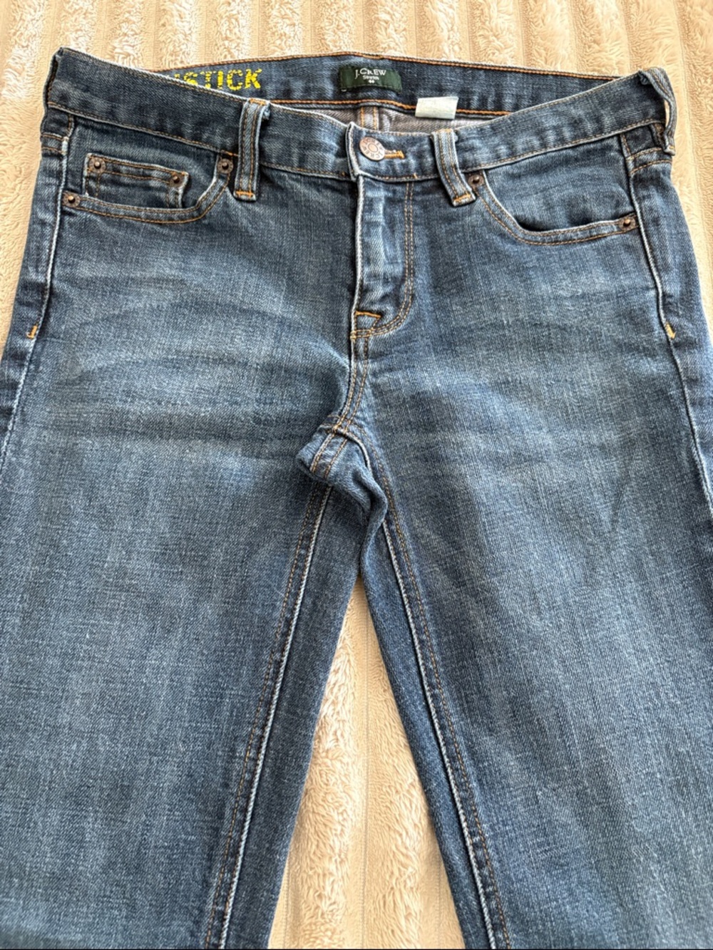 J. Crew Matchstick Jeans in Medium Blue Wash